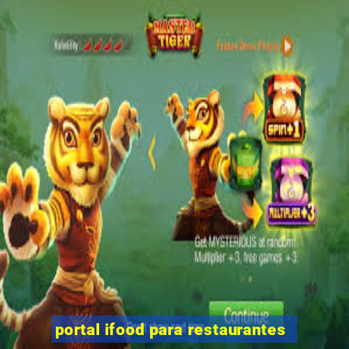 portal ifood para restaurantes